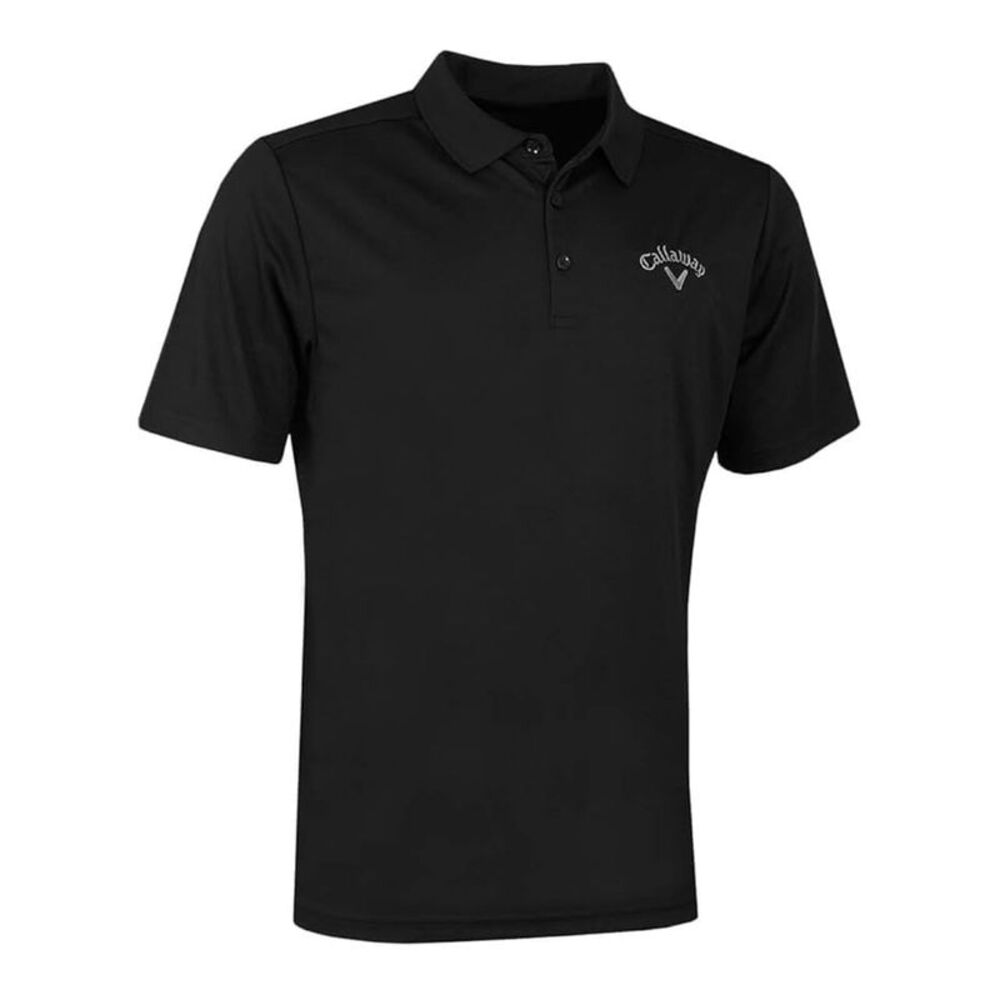 Callaway Mens Regular Short-Sleeved Golf Polo Shirt / Caviar